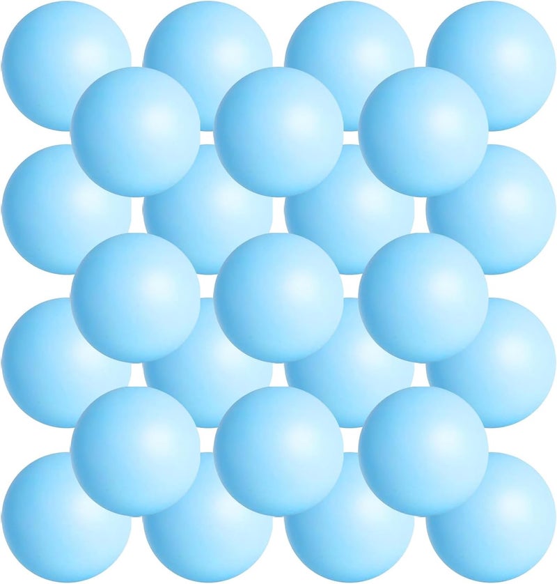 SEEVOR 28 Pcs Balls Table Tennis Balls 40mm Color Plastic Balls Bulk Washable Small Game Balls for Party Decoration Handcrafted Art Carnival Pool Games - Image 1